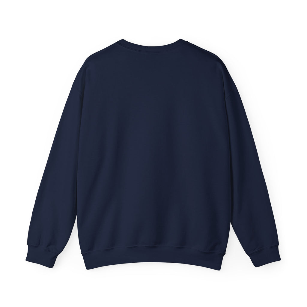 Crewneck Sweatshirt — New Creatures Colorful Butterfly Chest Logo