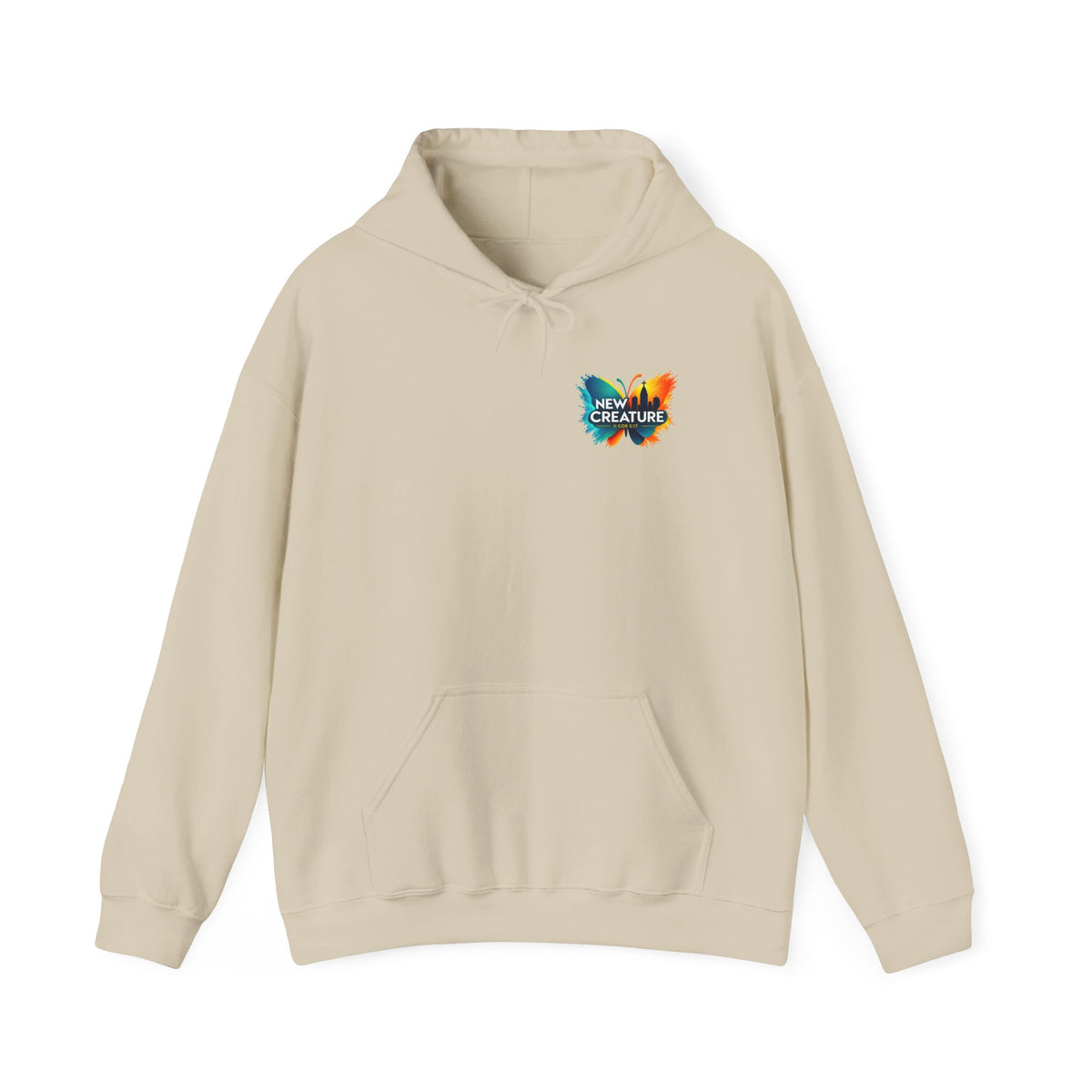 Copy of Hoodie — New Creature Colorburst Logo on Front